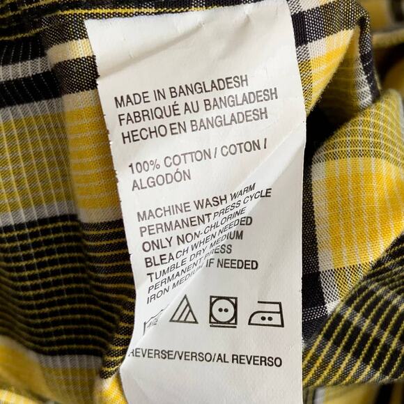 IZOD Slim Fit XL Plaid Button Up - Picture 9 of 9